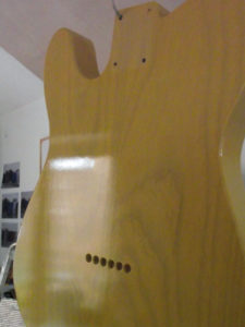 Back after clear coats