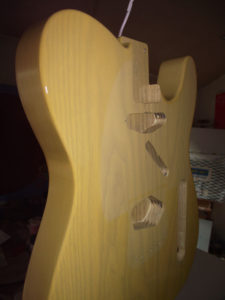 Front after clear coats