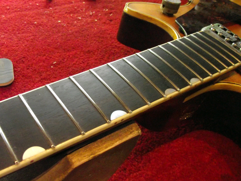 Gretsch Firebird Jet refret done